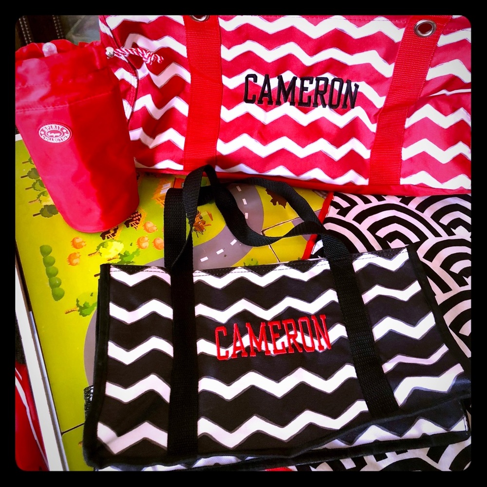 Baby Travel bundle w/name Cameron
